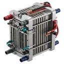 fuel cell stack Photorealistic icon