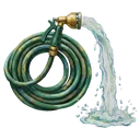 garden hose watering Oil Painting icon