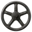 gate valve handle Photorealistic icon