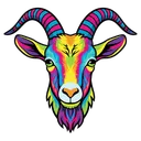 goat Pop Art icon