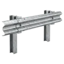 guardrail section Photorealistic icon