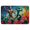 gym membership card Oil Painting icon