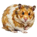 hamster Oil Painting icon
