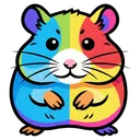 hamster Pop Art icon