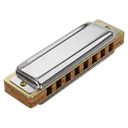 harmonica Photorealistic icon