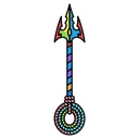 harpoon Pop Art icon