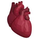 heart Isometric icon
