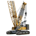 heavy duty crane Photorealistic icon