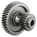 helical gear set Photorealistic icon