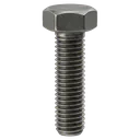 hexagonal bolt Photorealistic icon
