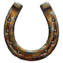 horseshoe Oil Painting icon