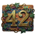 house number Oil Painting icon