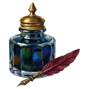 ink bottle Oil Painting icon