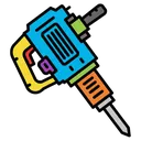 jack hammer Pop Art icon