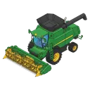 john deere combine