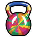 kettlebell Pop Art icon