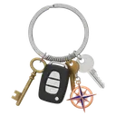 key ring Photorealistic icon