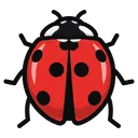 ladybug Pop Art icon
