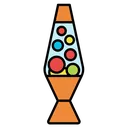 lava lamp Pop Art icon