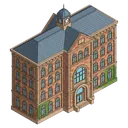 library Isometric icon