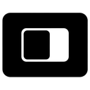 light switch Solid Glyph icon