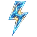 lightning bolt Photorealistic icon