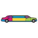 limo Pop Art icon