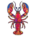 lobster Pop Art icon