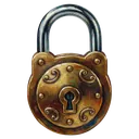 lock padlock secure Oil Painting icon