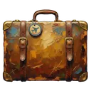luggage Oil Painting icon