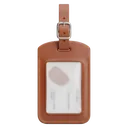 luggage tag Photorealistic icon