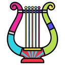lyre Pop Art icon