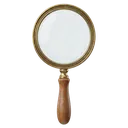 magnifying glass Photorealistic icon