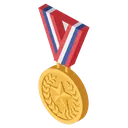 medal Isometric icon