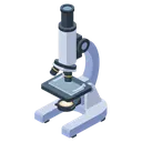 microscope Isometric icon