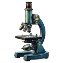 microscope science lab Oil Painting icon