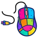 mouse Pop Art icon