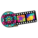 movie film reel strip