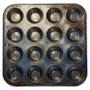 muffin tin Oil Painting icon