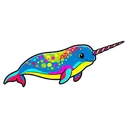narwhal Pop Art icon
