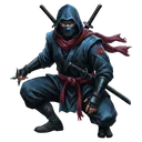 ninja Oil Painting icon