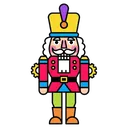 nutcracker Pop Art icon