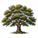 oak tree Oil Painting icon