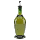 olive oil bottle Photorealistic icon