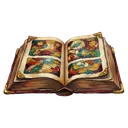 open book Oil Painting icon