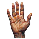 open palm Oil Painting icon