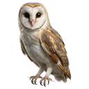 owl Photorealistic icon