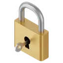 padlock Isometric icon