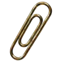 paper clip attachment Oil Painting icon
