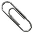 paperclip Photorealistic icon